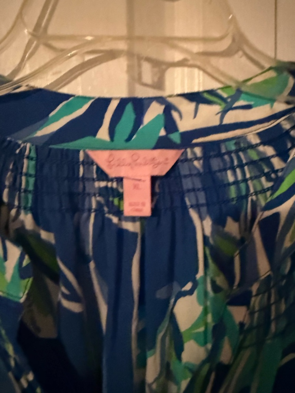 Lilly Pulitzer Elsa Blouse XL - Picture 4 of 8